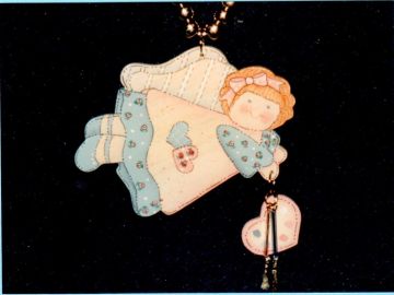 Painter's Angel Pink or Necklace - Connie Korach